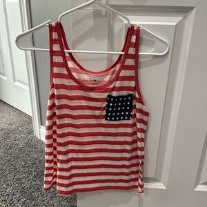 American flag tank, size M